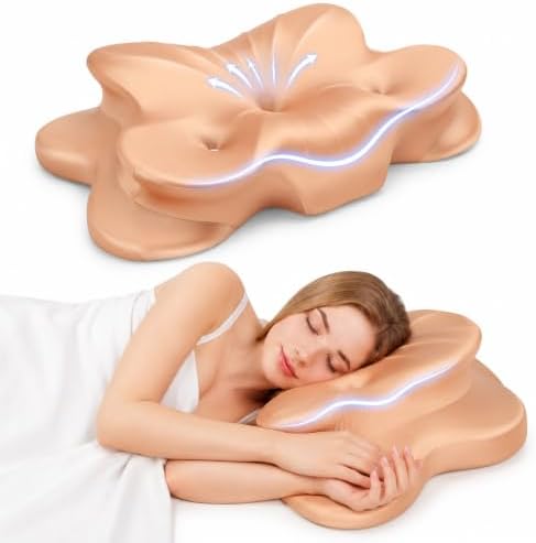 Cervical Memory Foam Pillow, Neck Pain Relief by Unknown