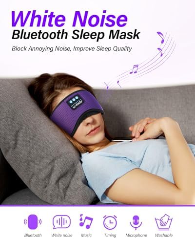 LC-dolida Sleep Headphones, Sleep Mask - Image 5