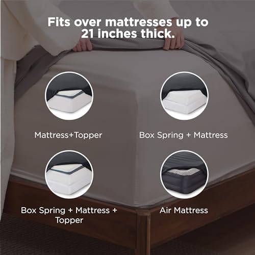 Bedsure Deep Pocket Full Size Bed Sheets Set - Image 2