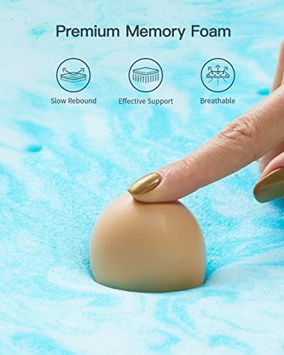 PERLECARE 3 inch Twin XL Ventilated Memory Foam Mattress Topper - Image 2