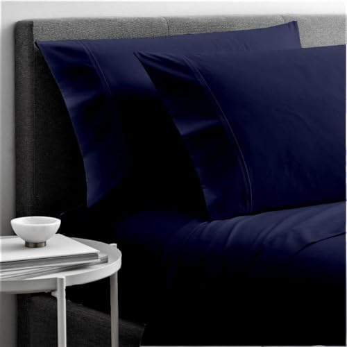 Cottingon 5 PC Split King Sheets Fits 16" Deep, Egyptian Cotton - Image 2