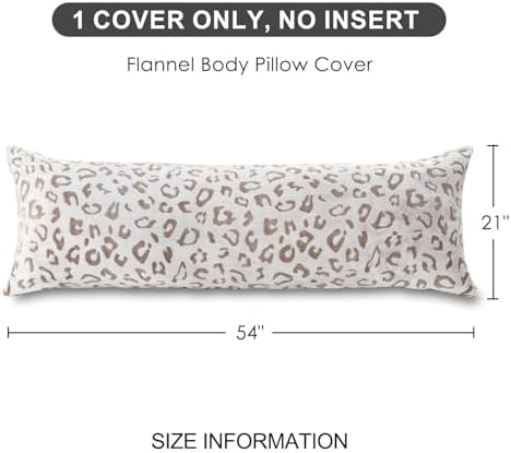 SOCHOW Body Pillow Cover 21x54 Inches, 1 Pack - Image 5