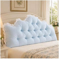College Dorm Rectangular Long Bolster Backrest Pillow, Dorm Headboard Pillow by Unknown