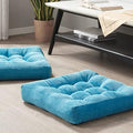 Floor Pillows Set of 2, Large Meditation Cushion by DegreesofComfort
