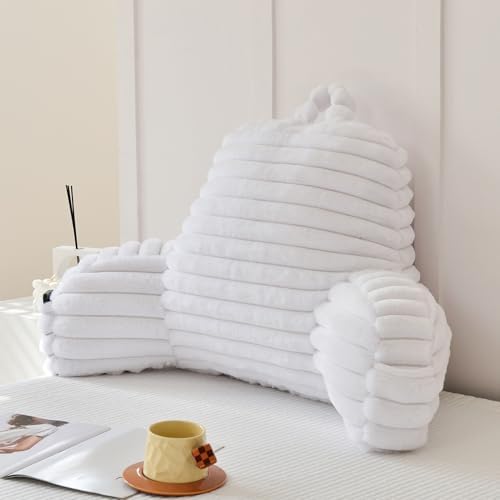 Large Reading Pillow for Adults, Back Support Pillow for Sitting Up in Bed - Image 4