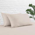King Size Pillow Protector Set of 2, 100% Egyptian Cotton Pillow Cases by ZaizaiHome