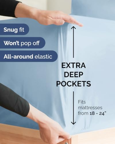Extra Deep Flex Top Split Head King Sheet Set - Image 4