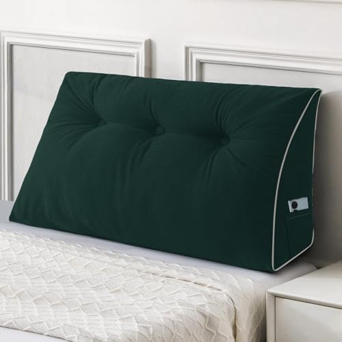 Sasttie Headboard Pillow Twin/Twin XL, Wedge Pillow Headboard by SASTTIE