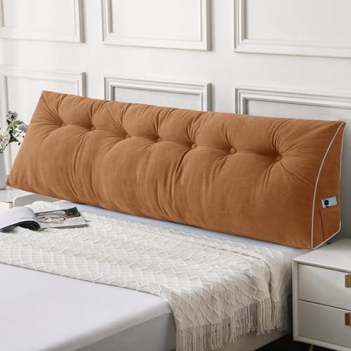 Sasttie Headboard Pillow King, Wedge Pillow Headboard by SASTTIE