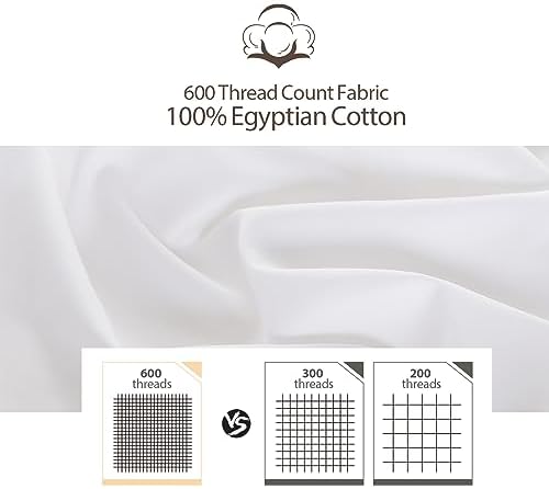 100% Cotton Zippered Pillow Protectors Standard Size - Image 4