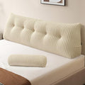 Z-hom Headboard Pillow, Wedge Backrest Cushion, Queen Size, ONE Roll Pillow by Z-HOM
