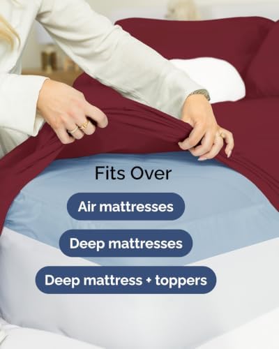 Extra Deep Flex Top Split Head King Sheet Set - Image 6
