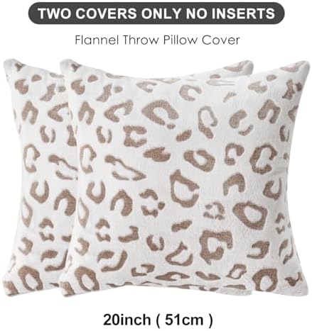 SOCHOW Decorative Throw Pillow Covers 20x20 Inches Set of 2 - Image 5