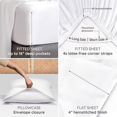 Bambaw King Size Cooling Sheets Set 6pcs - Image 6