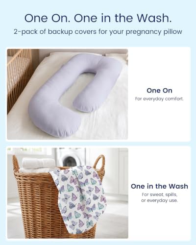 TotAha Soft Pregnancy Pillow Cover: Compatible - Image 5