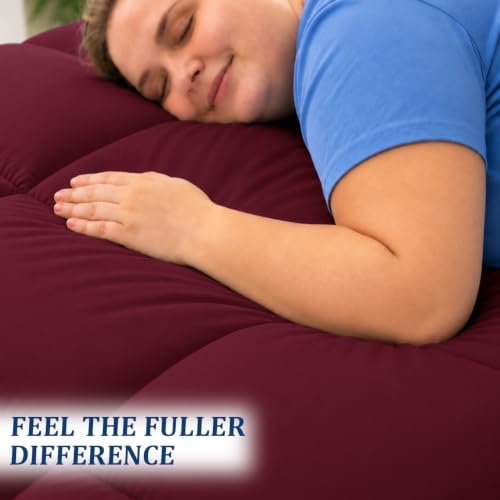 Queen Mattress Topper, 900 GSM High-Fill Design, Fuller & Plusher Feel - Image 3