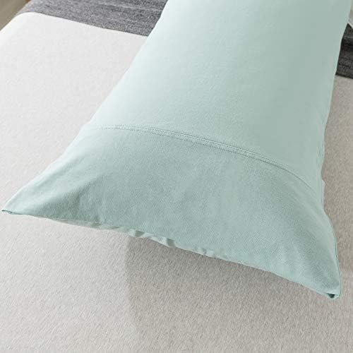H HOUSEHOLD 100% Jersey Knit Cotton Body Size Pillowcases Set of 1, Super Soft - Image 4
