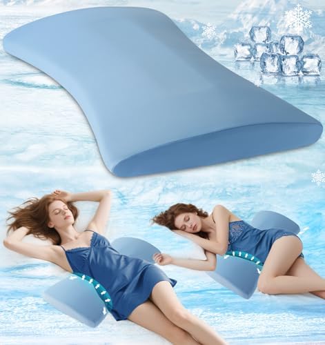 Lumbar Support Pillow for Bed Relief Back Pain: Lower Back Pillow for Sleeping by VamorryDirect