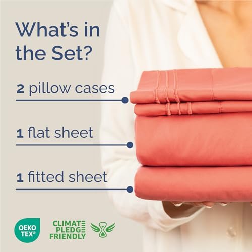 King Size 4 Piece Sheet Set - Image 2