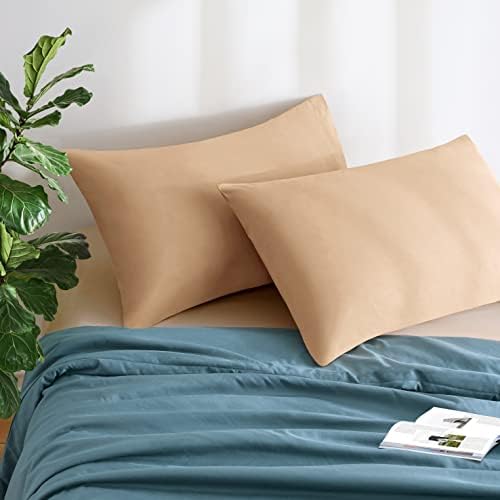 MILVOWOC Brushed Microfiber Pillowcases, 20x26 Inch - Image 2