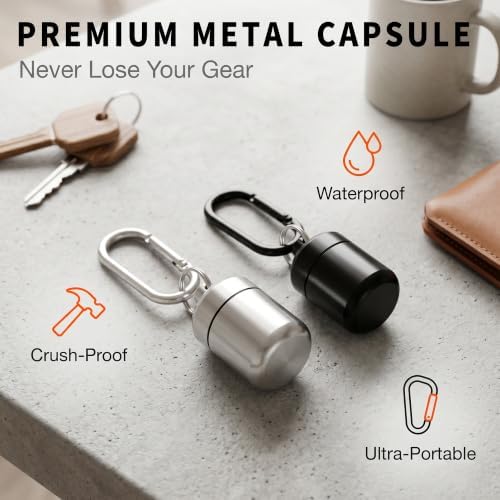 4 Pack Waterproof Metal Earplug Case - Image 7