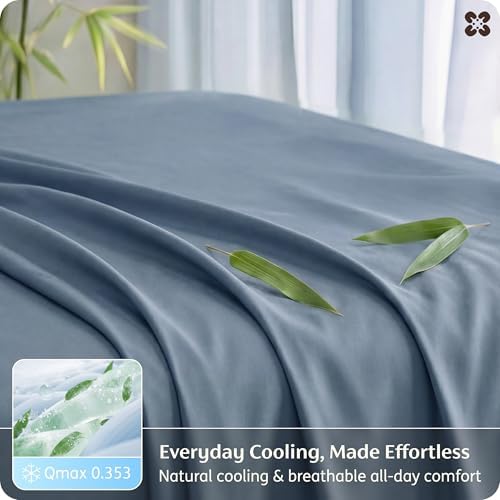 Bedsure PureWoven 100% Rayon Derived from Bamboo, Full Size Sheets - Image 4