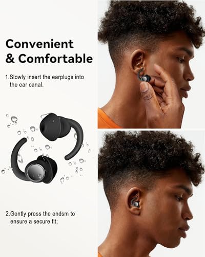 Ear Plugs for Sleeping, Noise Reduction Soft Silicone Earplugs - Image 6