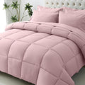 JOLLYVOGUE Twin Comforter Set, Ultra-Soft Bed in a Bag Twin Size 5 Pieces by JOLLYVOGUE