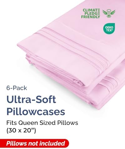Queen Pillow Cases Set of 6 - Image 2