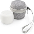 Babelio Portable White Noise Machine + Travel Case in Grey, by BABELIO