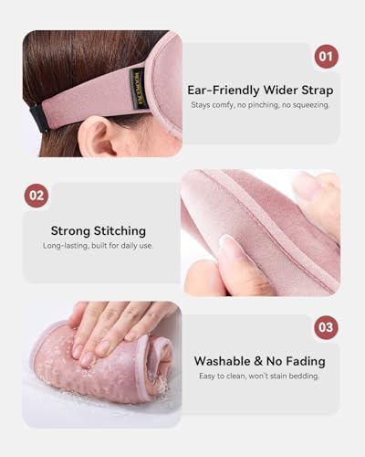 FACEMOON 3D Blackout Weighted Sleep Mask - Image 6