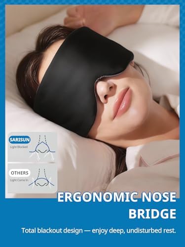 SARISUN Sleep Mask Dual-Side Blackout Eye Masks - Image 4