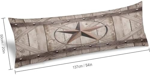 Southwestern Wood Body Pillow Cover Pillowcase - Image 2