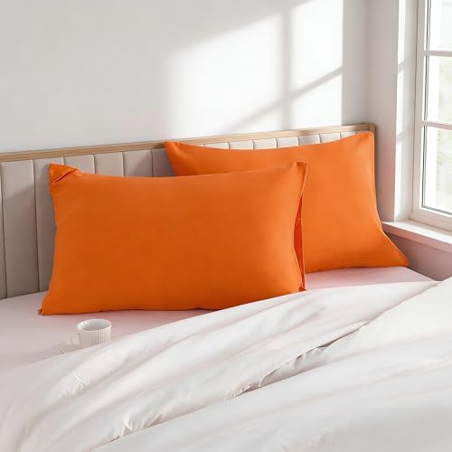 King Pillow Cases, 2 Pack, 20x40 in, Microfiber - Image 2