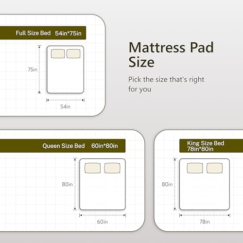 Heated Diamond Quilted Mattress Pad, Queen Size Dual Control, Soft Bed Warmer - Image 7