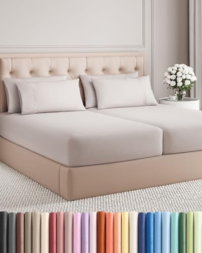 Split King 7 Piece Bed Sheet Set by CGKUnlimited