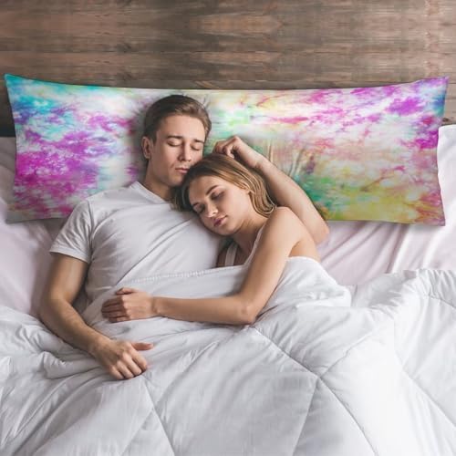 Colorful Tie Dye Pattern Body Pillow Cover Pillowcase - Image 6