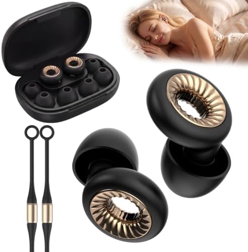 Silicone Sleep Ear Plugs, 24dB Noise Cancelling Reusable Earplugs by Unknown