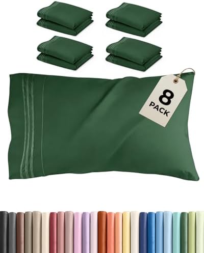 King Standard Pillow Cases Set of 8 by CGKUnlimited
