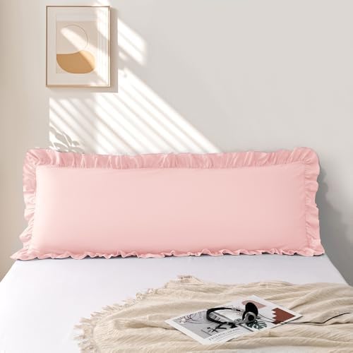 Ruffle Body Pillow Pillowcase by Unknown
