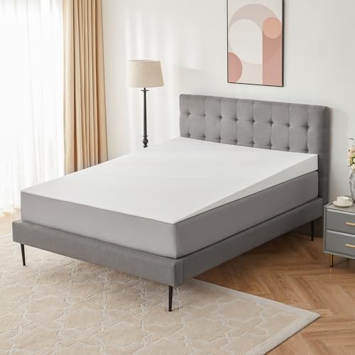 Lazyzizi Mattress Wedge Only, 5-Inch Queen Inclined Bed Wedge Mattress Topper by Lazyzizi