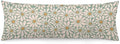 Abstract Daisy Flower Body Pillow Cover Pillowcase by Unknown