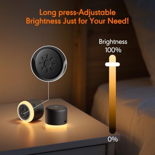 White Noise Machine with Night Light, 18 Soothing Sounds Portable Sound Machine - Image 5