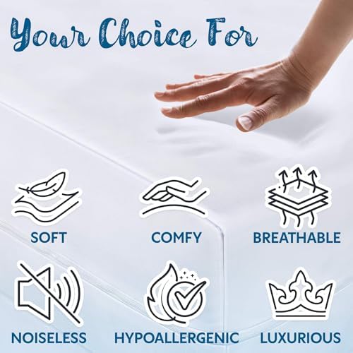 Guardmax Queen Mattress Protector Zippered, Bed Bug Mattress Cover - Image 6
