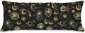 Body Pillow Cover, Moons and Stars Body Pillow by SEILONHD
