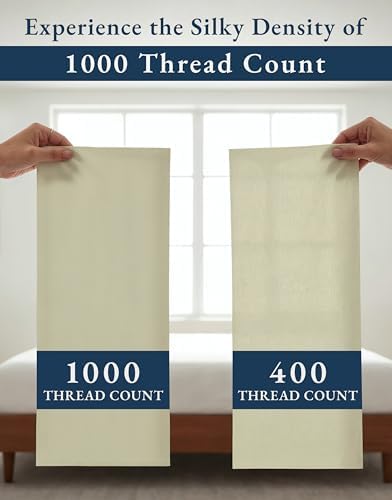 LANE LINEN Cooling Sheets California King 100% Egyptian Cotton - Image 4