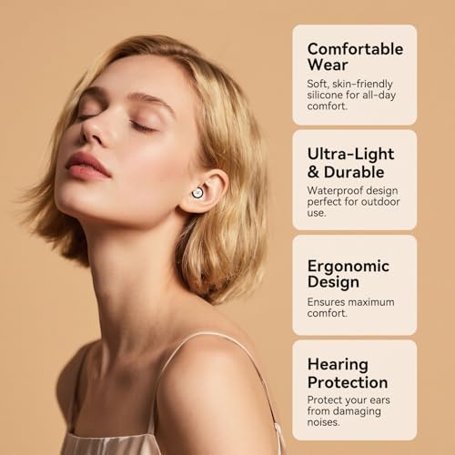 Ear Plugs for Sleeping Noise Cancelling, 24-30dB Ear Plugs for Noise Reduction - Image 5