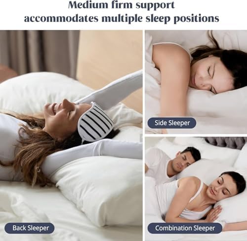 puredown® Goose Feather Down Pillows, Gusseted Bed Pillows - Image 5