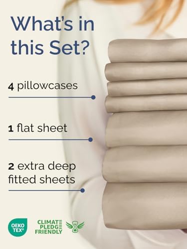 Extra Deep Split King Sheet Set - Image 2