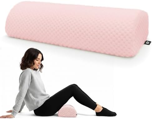 SPRING SEAON Half Moon Bolster Knee Pillow by SPRINGSEAON